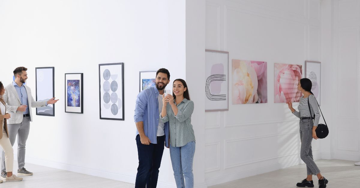 Galleri med kunstplakater